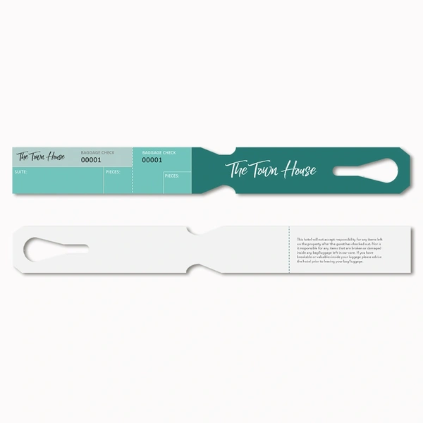  Luggage Tags Interlocking New
